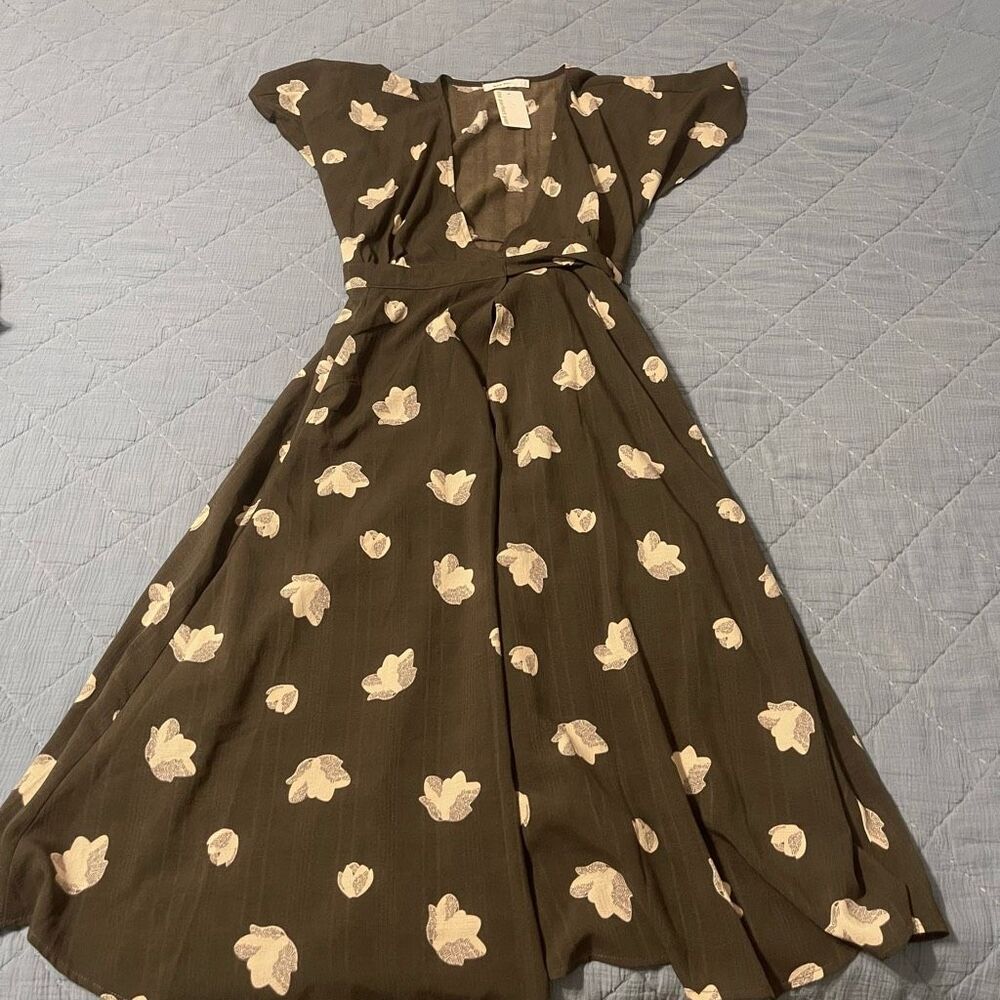 Mod Ref Kyrie Midi Wrap Dress S